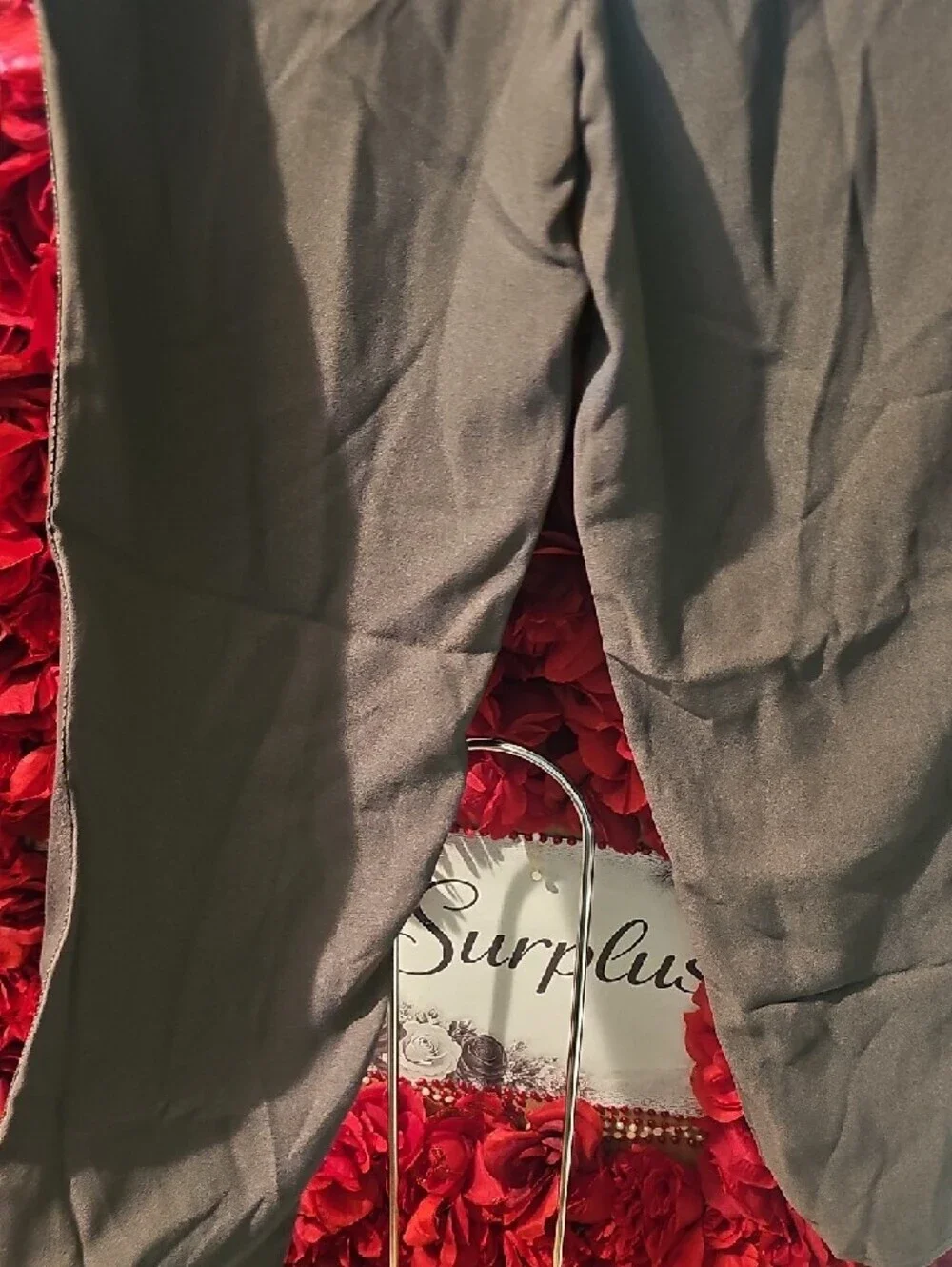 Justice NWT Girls Silver Gray Shimmery Dress Pants Size 12